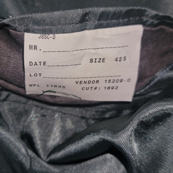 Stafford Mens Navy Blue Jacket Sport Blazer 2 Button Suit Jacket 42S - Picture 6 of 10